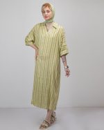 خرید آنلاین کفتان نخی زنانه با طراحی راحت