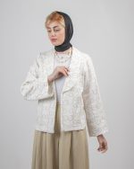 کت زنانه با دوخت کوک‌دوزی و استایل تابستانه
