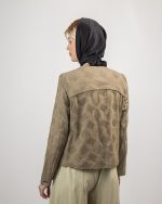 کت زنانه با دوخت کوک‌دوزی و استایل تابستانه